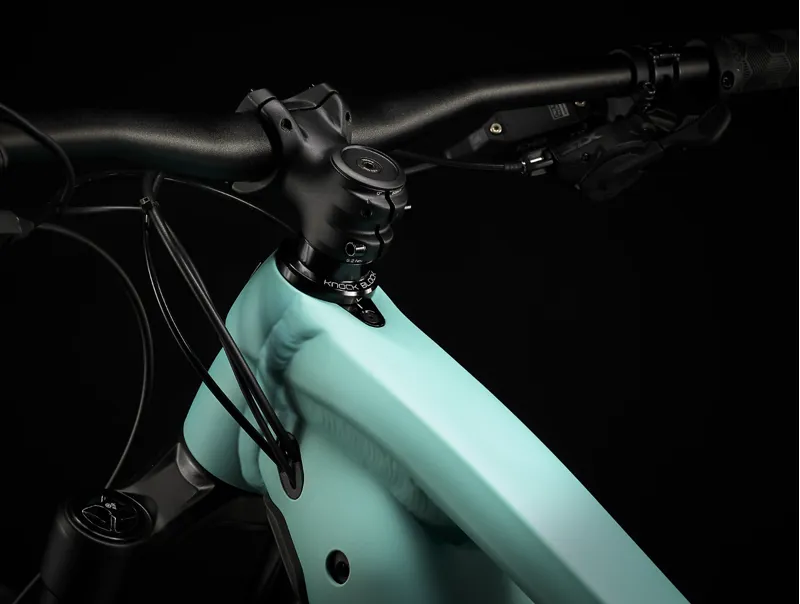 Trek Rail 7 Deore/XT Full Suspension Electric Mountain Bike 2023 in Blue Sage-7